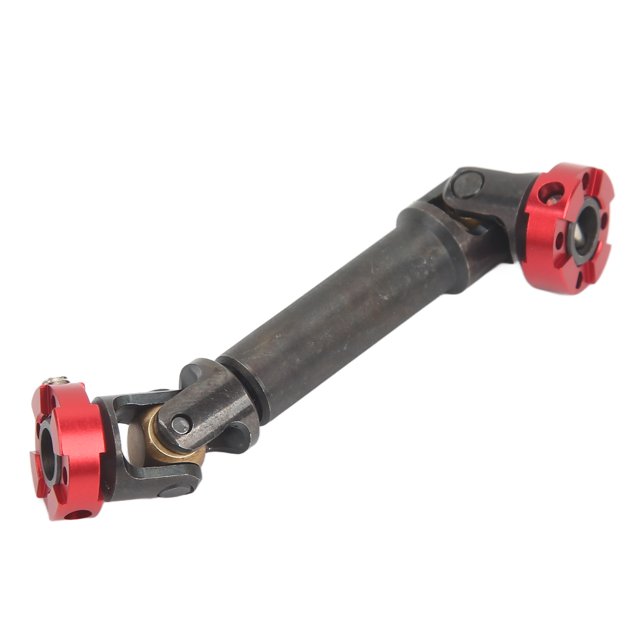 DEWIN Eje de transmisión RC, Eje de transmisión RC Brida de Junta Universal Accesorio de Acero Inoxidable para Autos 1/10 1/14(65-78mm)