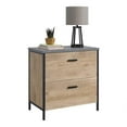 thumbnail image 3 of Pemberly Row Contemporary Engineered Wood Lateral File in Prime Oak, 3 of 11