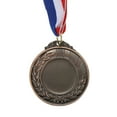 thumbnail image 3 of Uxcell Blank Award Medals, 10 Pack Bronze Award Medals with Ribbon, Make Your Medals Kit, 3 of 7
