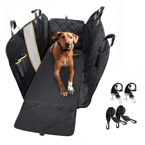 Dog Car Seat Cover, Waterproof Anti-Scratch with Mesh Window, Nonslip Back Seat  Pet Protection for Cars/ Trucks/ SUV - 54 x 58 