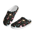 thumbnail image 2 of Picia Cute Rabbit And Flower for Women's Lamb-hug Comfy Fleece House Slippers Memory Foam, Slip-on House Shoes Indoor Outdoor-37/38, 2 of 7