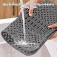 thumbnail image 4 of Silicone Dish Drying Rack: Dish Drainer 30 x 30 cm Draining Plate Rectangular Mat Kitchen Dish Rack, for Cutlery, Fruit and Vegetables, 4 of 5