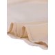 thumbnail image 5 of Vestido de gasa para mujer, elegante, con volantes, cuello en V, informal, de negocios, con cinturón Beige XS, 5 of 6