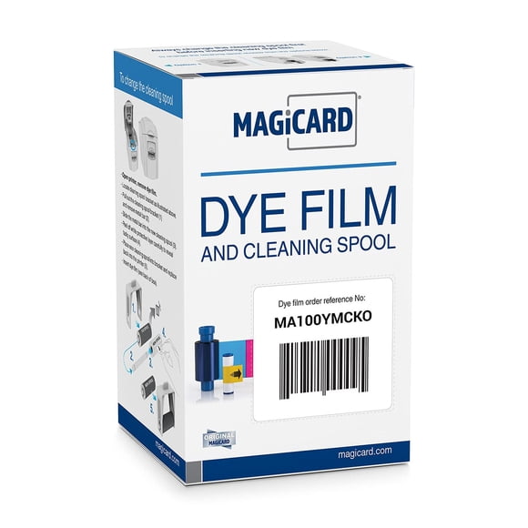 Bodno Magicard MA100YMCKO Ruban Couleur - YMCKO - Démonstration Logicielle de 100 Imprimés