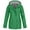 Green 2, variant on Hoodie Raincoat for Women Lightweight Waterproof Hooded Rain Jacket Plus Size Outdoor Windproof Rain Coat Windbreaker for Hiking Travel