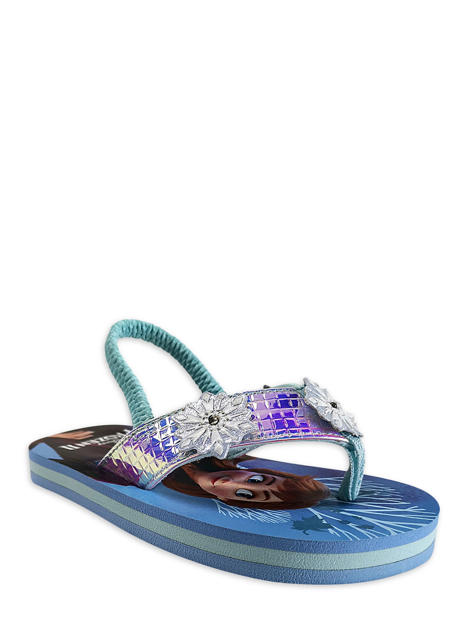 Original Product with Official Licensed Girls Flip Flop Slippers Beach Pool Disney Frozen 2