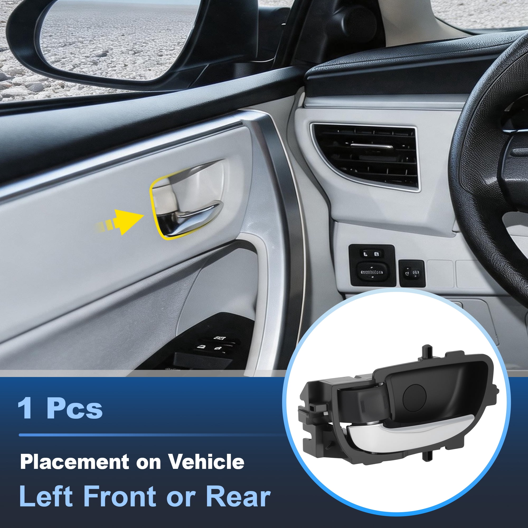 Unique Bargains 6920602330 Car Interior Door Handle for Toyota Corolla 2014-2019