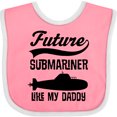 thumbnail image 3 of Inktastic Future Submariner Like Daddy Boys or Girls Baby Bib, 3 of 4