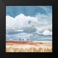 thumbnail image 2 of Scarvey, Emma 12x12 Black Modern Framed Museum Art Print Titled - Prairie Landscape I, 2 of 5