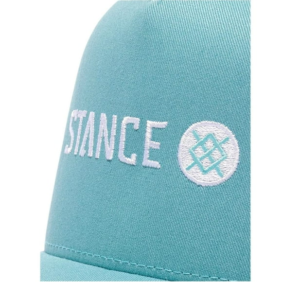 Stance Icon Snapback Hat Teal One Size