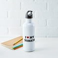 thumbnail image 5 of CafePress - I Heart My Yorkie Water Bottle - Stainless Steel Water Bottle, Sports Bottle, 1.0L, 5 of 5