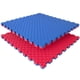 thumbnail image 1 of Piso Tatami 5m² 5pz Artes Marciales Gym Foamy 100x100x2cm Azul/Rojo, 1 of 5