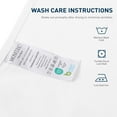 thumbnail image 2 of HOMTEC 100% Cotton Flat Sheet 2-Pack, Crisp Soft Percale Cotton Top Sheet for Massage Table, Hospital, Dorm (Twin / Twin XL, White), 2 of 9