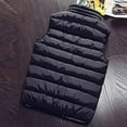 thumbnail image 3 of LEEYNEER Men‘s Lightweight Puffer Vest Winter Warm Slim Fit Down Vest Packable Outdoor Running Hiking Travel Sleeveless Jacket with Pockets, 3 of 5