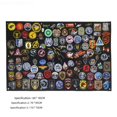 thumbnail image 3 of Póster de exhibición de almacenamiento de insignias, brazalete de aficionado del ejército, paño de acabado, velcro, para colgar en la pared, 3 of 5