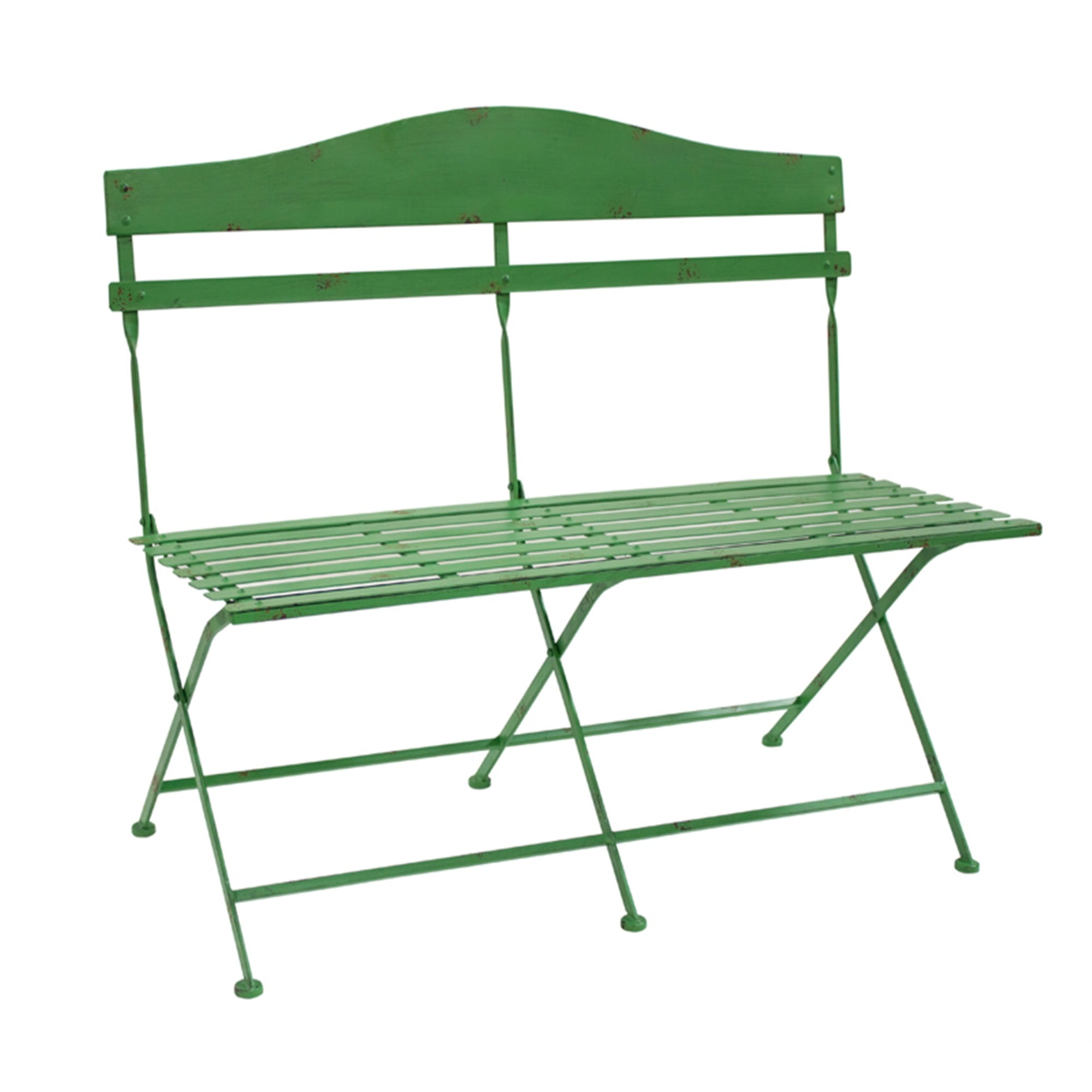 Slotted Bench 40.5"x37"H Iron