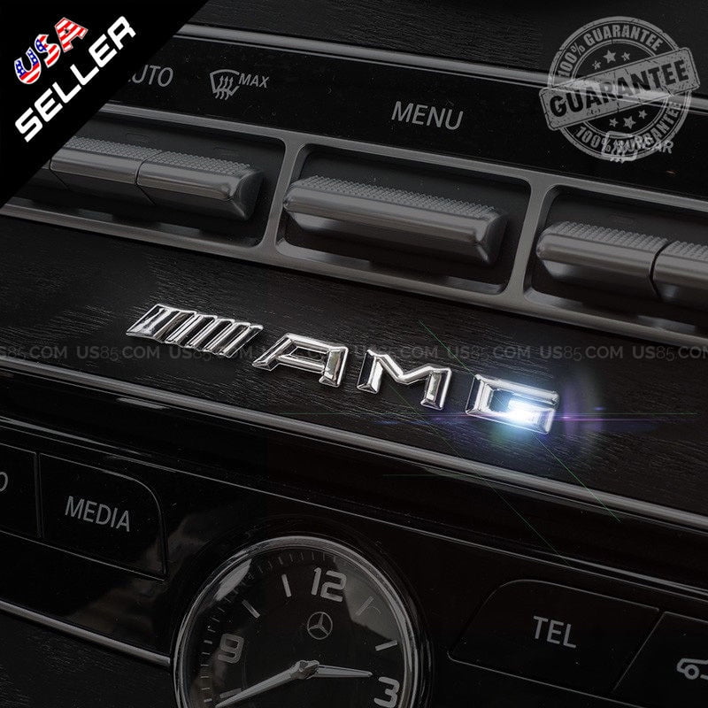 Mercedes-Benz Car AMG Style Interior Multimedia Control Decal Sticker Badge Decoration Logo Mercedes-Benz Car AMG Style Interior Multimedia Control Decal Sticker Badge Decoration Logo