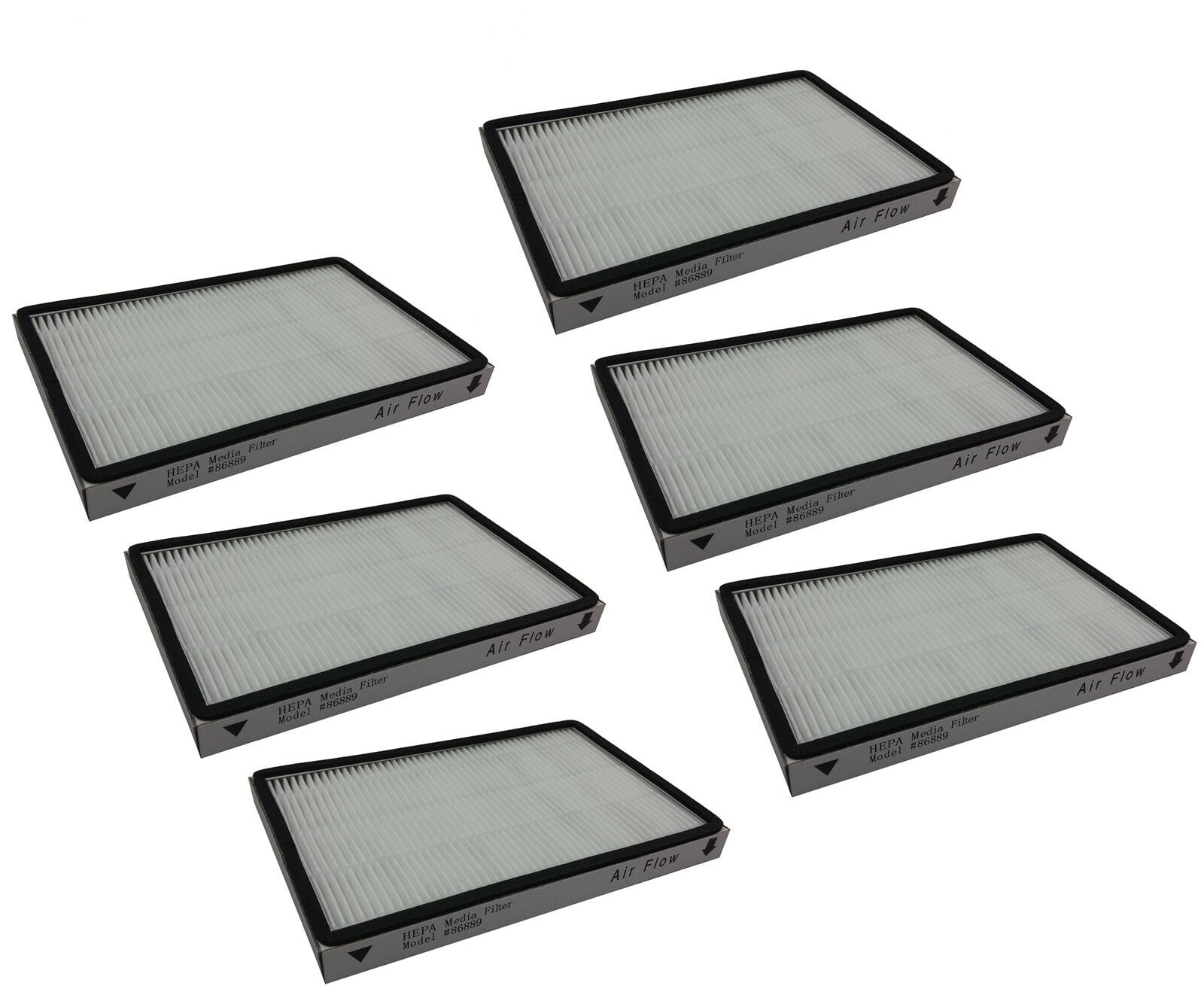 (6) HEPA Filter for Kenmore EF1, 86889, 471186, 38512, 40324 Vacuum Exhaust
