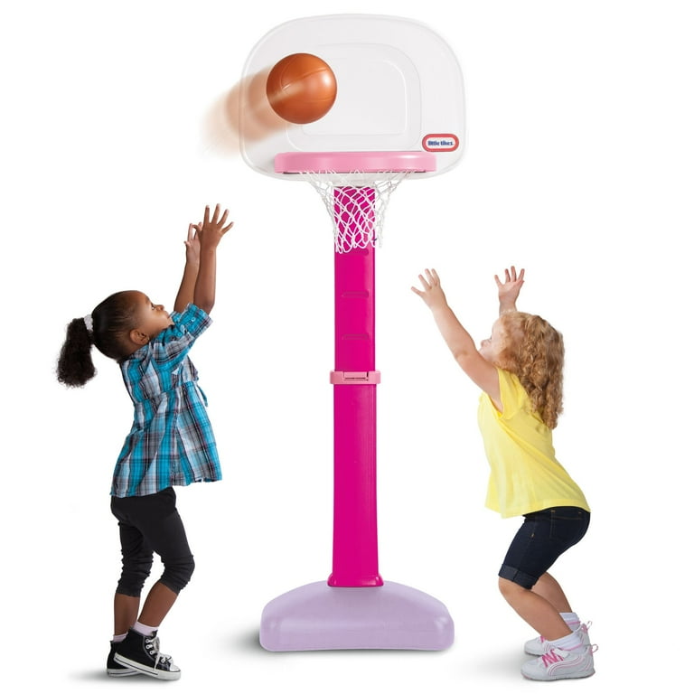 Little Tikes TotSports Easy Score Basketball Set Pink Walmart
