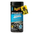thumbnail image 1 of Toallitas para auto Meguiar's aroma a auto nuevo, protectoras, 30 unidades, 1 of 7