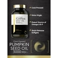 thumbnail image 3 of Pumpkin Seed Oil | 3000 mg | 200 Softgels | Cold Pressed | by Carlyle, 3 of 7