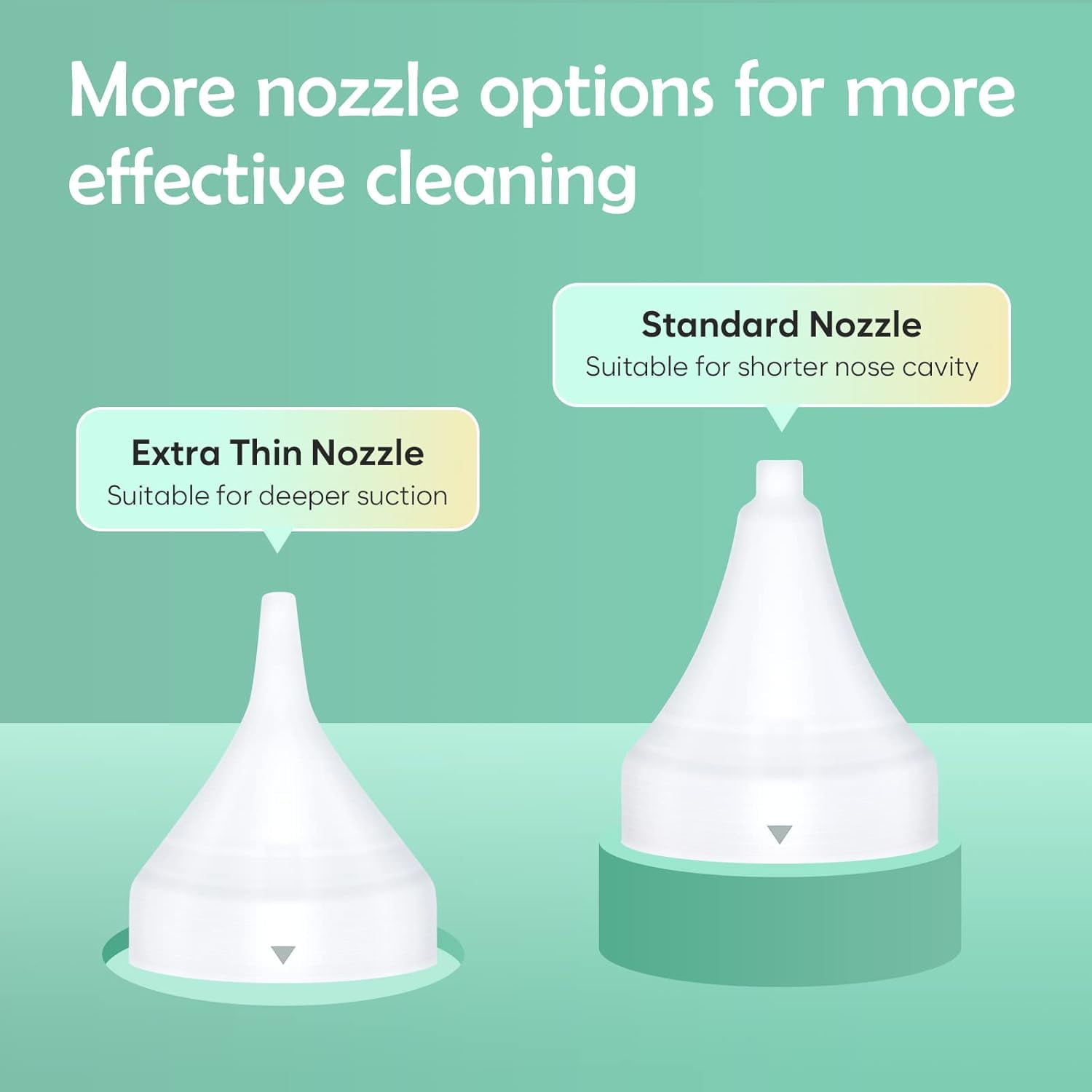 Easy@Home Visual Baby Electric Nasal Aspirator for Stuffy Noses, Green