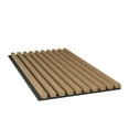 thumbnail image 5 of Ekena Millwork AcoustixPro Noise Cancelling Traditional Small Slat Wall Panel 11 3/4"W x 94 1/2"H, Aged Barrel (2 Pack), 5 of 7