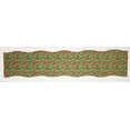 thumbnail image 3 of Roosters Table Runner by Penny's Needful Things (4 Feet Long - SCALLOPED) (Green), 3 of 3