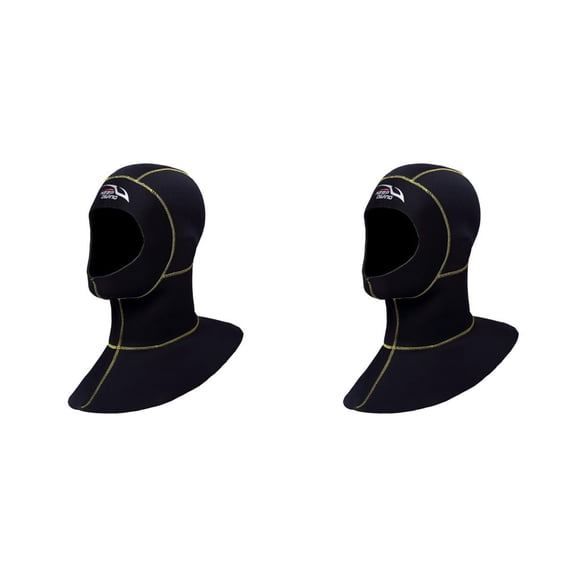 Eigraketly Keep Diving DH-321 Gorro de buceo de neopreno A prueba de frío Color sólido Capucha Cubierta de la cabeza Freediving Surf Sombrero a Type1 NO1