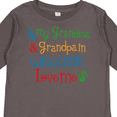 thumbnail image 4 of Inktastic Wisconsin Grandma Loves Me Boys or Girls Long Sleeve Toddler T-Shirt, 4 of 5
