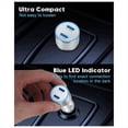 thumbnail image 5 of Car Charger, 2-Pack 40W Dual Port Fast USB C Charger Power Lighter Adapter with 3FT to Cable, 5 of 6