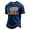 #09 Dark Blue, variant on 2026 Soccer Cup Fan USA Soccer Short Sleeve Shirts Football Team Casual Crew Neck Tee