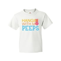 Inktastic Hanging with My Peeps Youth T-Shirt