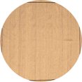 thumbnail image 1 of Ahgly Company Indoor Round Abstract Brown Contemporary Area Rugs, 8' Round, 1 of 4