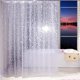thumbnail image 4 of Matsuzay Cortina de ducha transparente multiusos práctica ABS para todas las necesidades de ducha ilumina el baño transparente Tratamientos de ventanas, 4 of 6