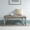 thumbnail image 1 of Newport Dining Bench in Gray, 1 of 7