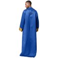 thumbnail image 2 of TiaoBug Men's Priest Robe Metallic Shiny Clergy Dress Pastor Preachers Cassock Worship Gown Church Outfit Royal Blue XXL, 2 of 7