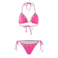 thumbnail image 1 of Trajes de Baño de Bikini de Mujer Nuevo Diseño Dividido de Moda, Bikini Casual Sexy con Almohadilla de Pecho Extraíble, 1 of 5