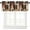 Coffee-10, variant on Coffee Kitchen Valances Curtain Rod Pocket Abstract Vintage Rustic Farmhouse Kitchen Decor Printed Window Treatment Valances Short Curtain for Living Room Bedroom Bathroom 54 x 18in 1 Panel