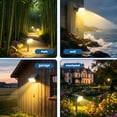 thumbnail image 7 of VOLIVO Solar Outdoor Lights, 64 LEDs, 3 Brightness Modes, Dusk to Dawn Sensor, Waterproof, Decorative for Yard Patio Garden Walkway, 4 Pack,Warm White, 7 of 7