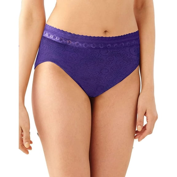 Bali Women'S Comfort Revolution Seamless High-Cut Brief Panty