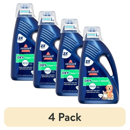 (4 pack) BISSELL Pet Carpet Stain Remover, 60 Fluid Ounce 5959W