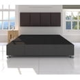 thumbnail image 1 of Dormez zzz Base Box de Madera en Tapiz linato Oxford Gris Individual para Cama Individuales, 1 of 4