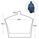 thumbnail image 5 of Dinheiro Poncho de Lluvia Impermeable para Bicicleta Capas de Lluvia para Bicicleta Ligeras y compactas Reutilizables para Adultos, 5 of 8