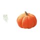 thumbnail image 1 of Adhesivo de pared,Vinilo decorativo de pared con enredaderas colgantes para dormitorio (DIY),Almohadas de calabaza de Halloween,Cojines de calabaza de Halloween,suaves,para decoración del, 1 of 8