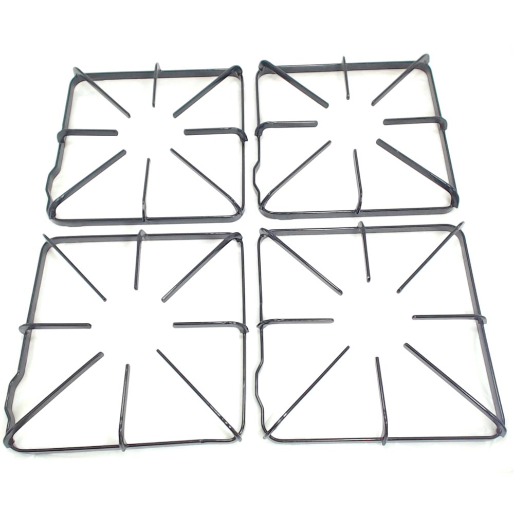 WB31K10012, Gas Range Burner Grate 4 Pack replaces GE, Hotpoint