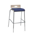 thumbnail image 1 of KFI JIVE Low Back Barstool, Crocus Fabric Seat, Natural Back, 1 of 2