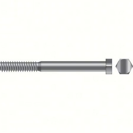 

SeaChoice 01604; 1/4-20 X1 Hex Cap 316 Stainless Steel Screw 100/ Bag