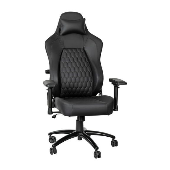 Flash Furniture Falco Ergonomic Faux Leather Gaming Chair in Black/Red