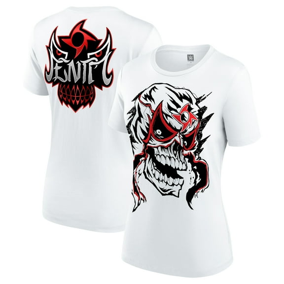 Women's WWE Authentic White Penta Mask T-Shirt